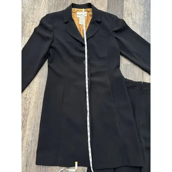 Danny & Nicole Women's 2 Piece Black Suit Set - Picture 4 of 10